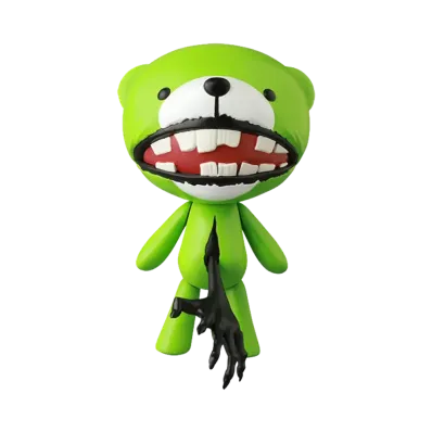 MEDICOM TOY "VINYL COLLECTIBLE DOLLS" -Bayside Shakedown: Dash Through the N.E.W Metropolis!- Vcd Seven Bear Gluttony