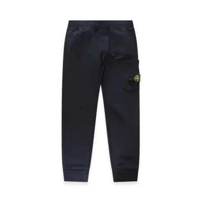 Stone Island Kids Sports Trousers With Compass Application "Blue"
