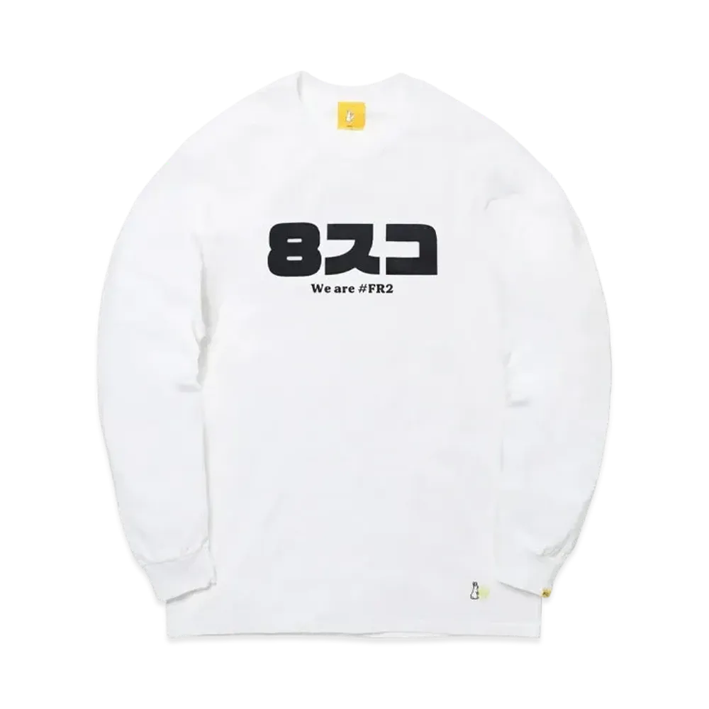 FR2 x Knives Out 8scope Longsleeve Tee "White"