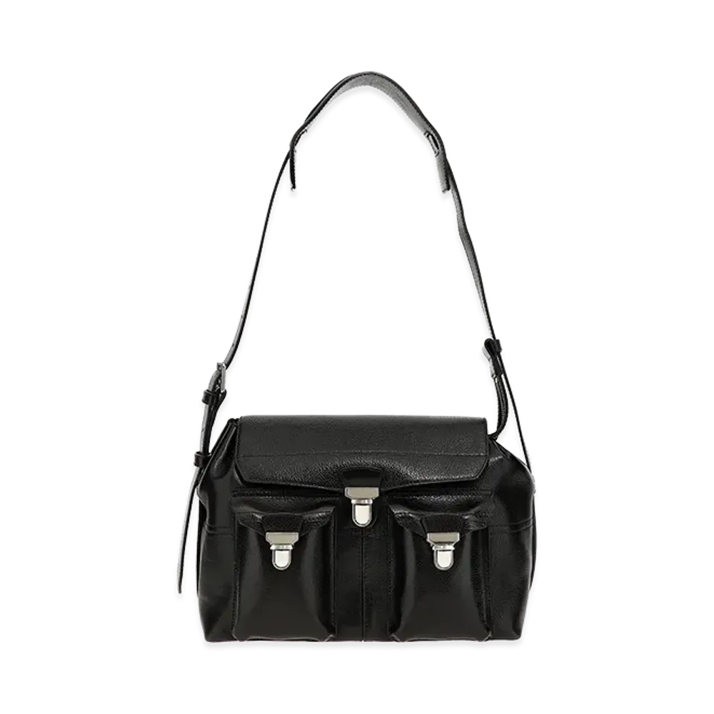 LEMAIRE Women's Gear Medium Crossbody Bag "Brown"