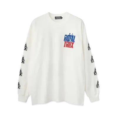 HYSTERIC GLAMOUR Royal Trux/Rtx Fire Ball T-Shirt "White"
