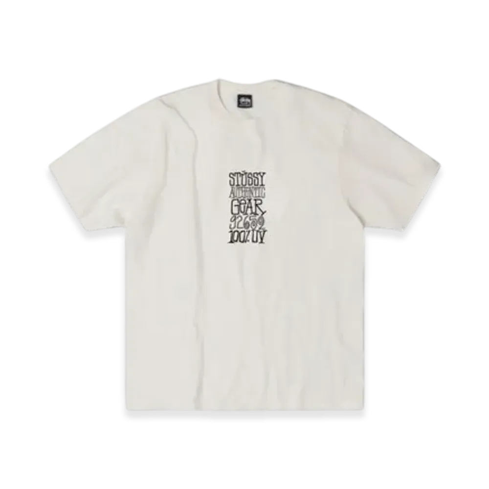 Stussy Authentic Gear Tee Pigment Dyed "Natural"