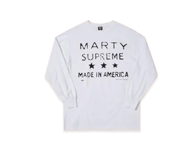 GEEKS RULE x MARTY SUPREME Silkscreen Printing T Shirt vol.02 "White"