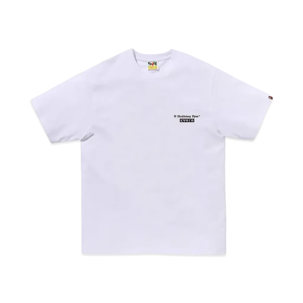 A BATHING APE Kyoto Samurai Tee "White"