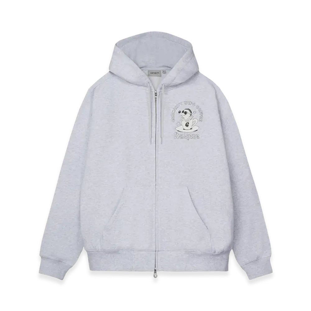 Carhartt WIP Coffee capsule Kanazawa Zip Hoodie "Grey"