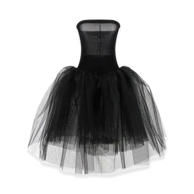 JUNYA WATANABE Women's Tulle Dress "Black"