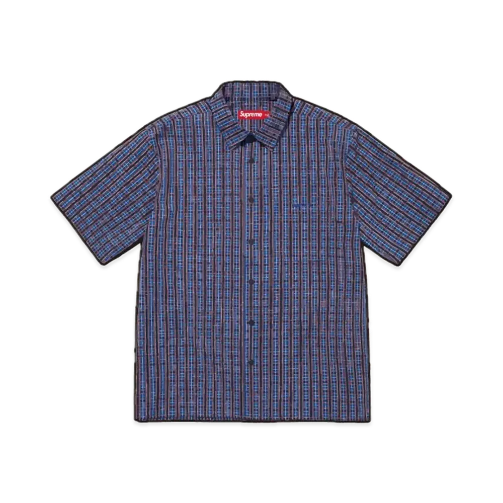 Supreme Mini Plaid S/S Shirt "Blue"