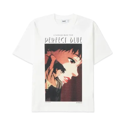 atmos x PERFECT BLUE T-shirt 2 "White"
