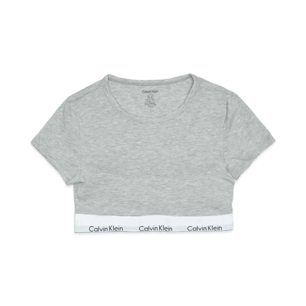 Calvin Klein Underwear T-SHIRT BRALETTE "GREY HEATHER"