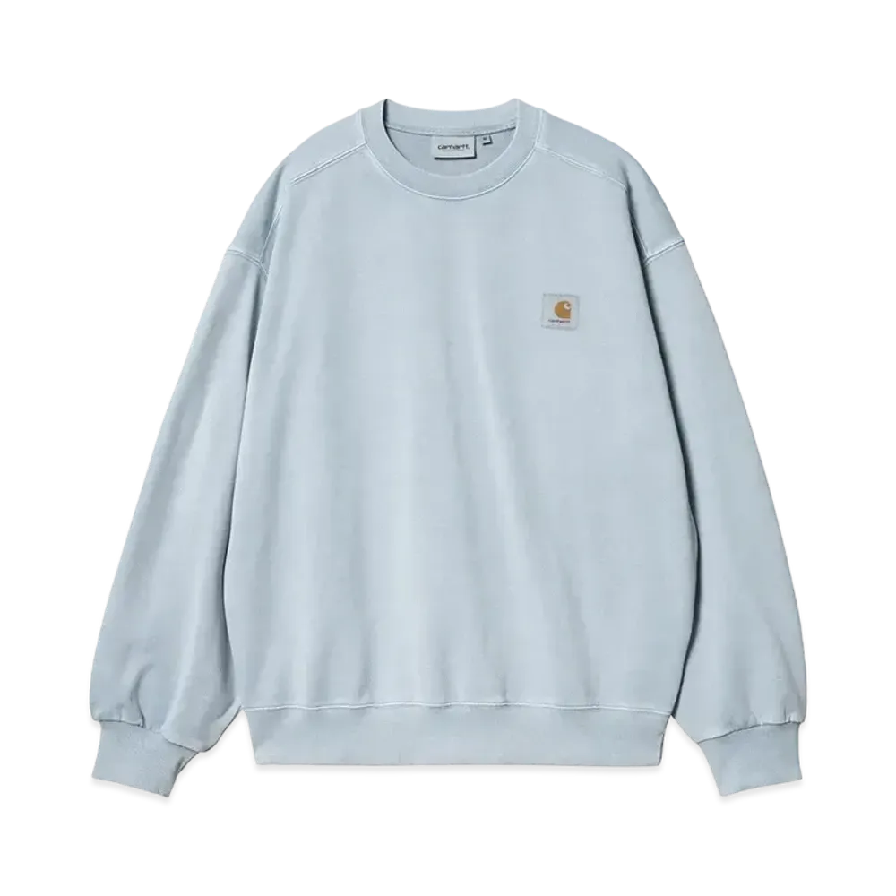 Carhartt WIP Vista Sweat "Dusty Ice(Garment Dyed)"