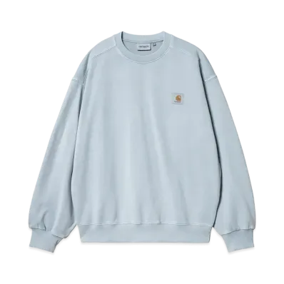 Carhartt WIP Vista Sweat "Dusty Ice(Garment Dyed)"