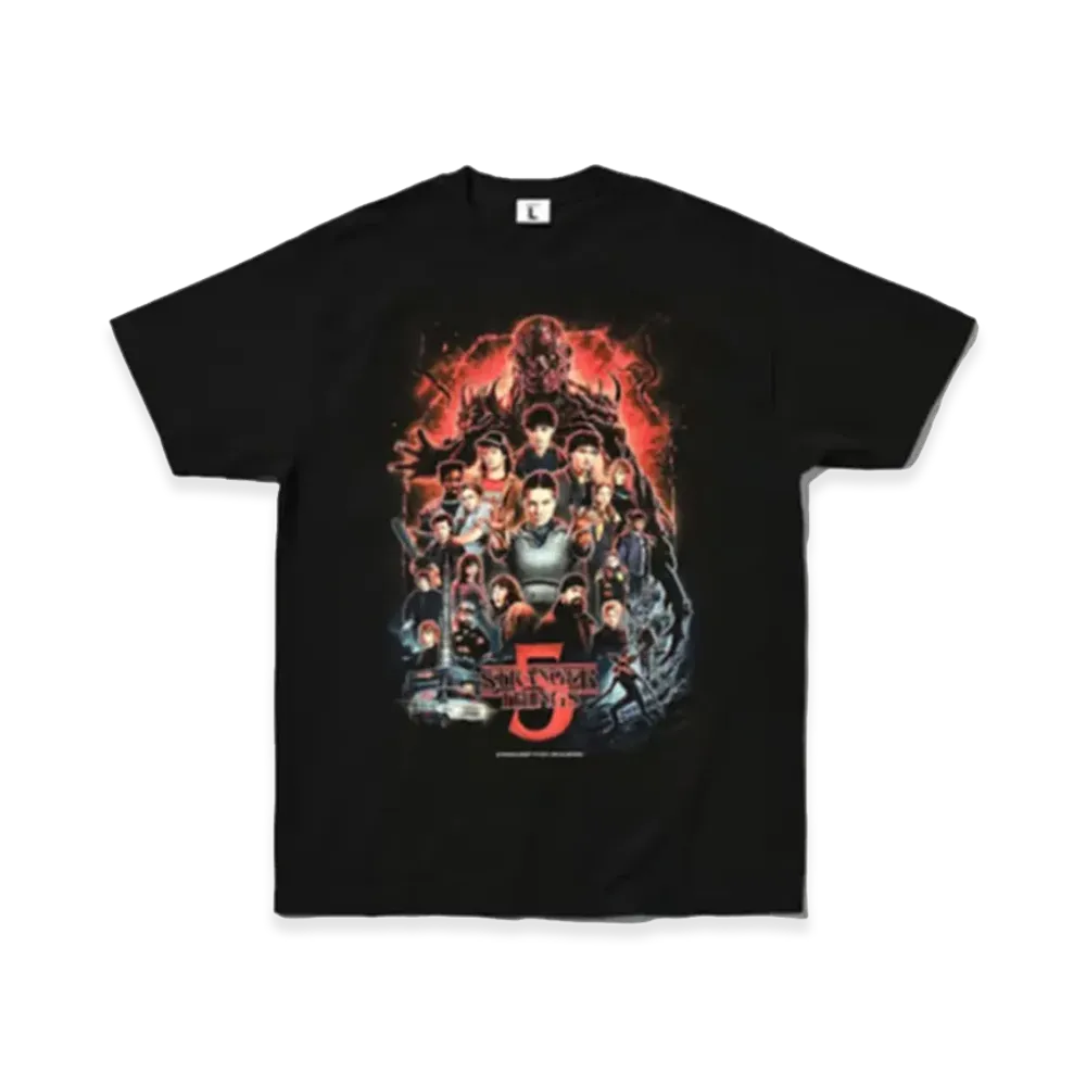 weber x Stranger Things T Shirt with Special Box (Season 5) "Black"