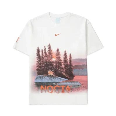Nike x Drake NOCTA Men's Opal Reels T-Shirt (US Size) "White" FV7865-100
