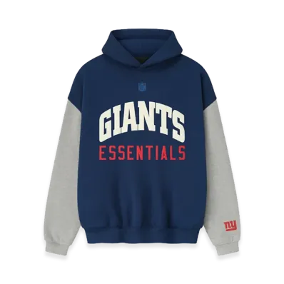 FEAR OF GOD ESSENTIALS Giants Sport Hoodie "Blue Estate Concrete Heather"