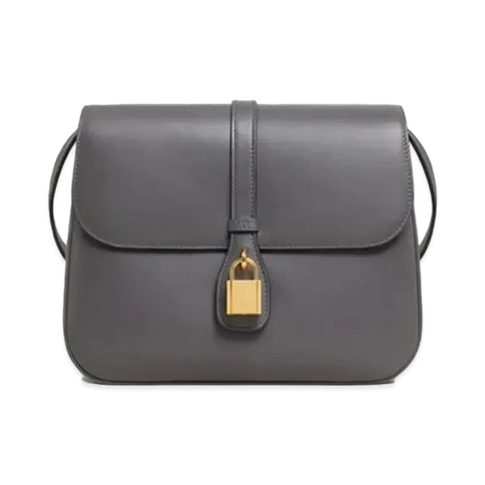 CELINE Medium Tabou In Smooth Calfskin "Anthracite"