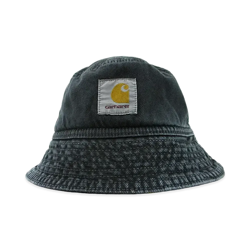 Carhartt WIP Garrison Bucket Hat "Black Stone Dyed"