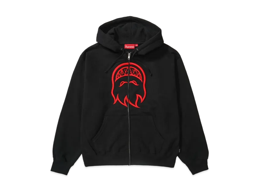 Supreme x Spitfire Zip Up Hooded Sweatshirt Supreme x Spitfire Zip Up Hooded Sweatshirt