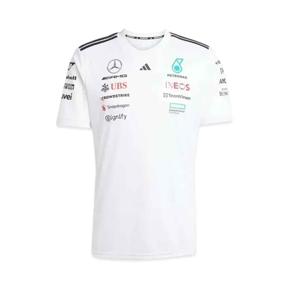 adidas Mercedes-AMG Petronas F1 Team Driver Jersey "White/Black"