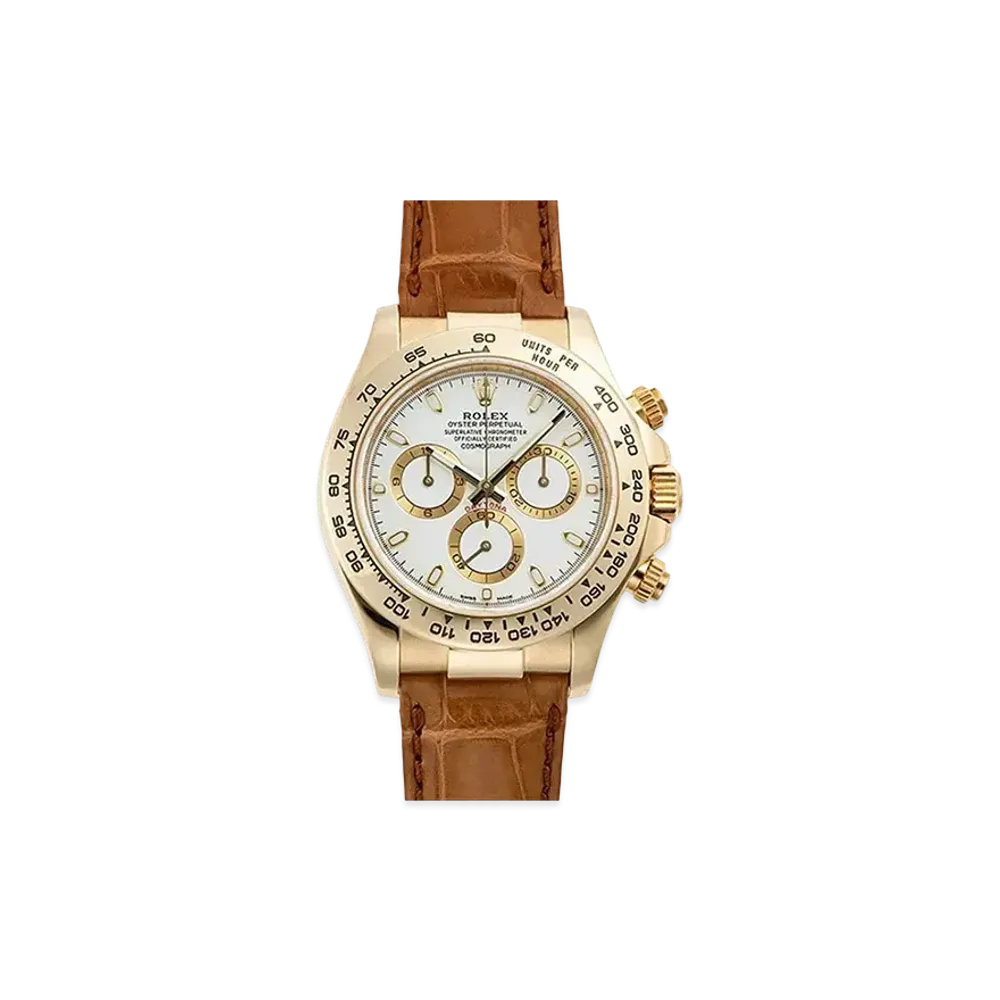 ROLEX Cosmograph Daytona "White/Yellow Gold"