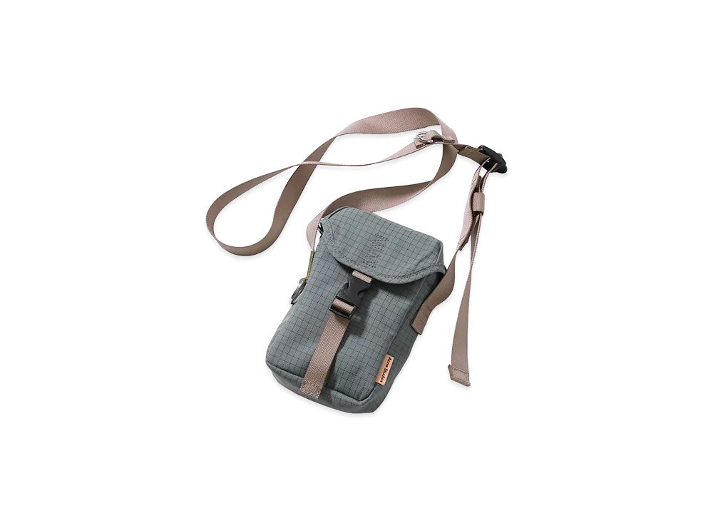 Acne Studios Nylon Shoulder Bag "Blue Gray"