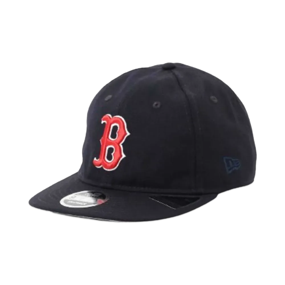 NEW ERA x BEAMS 9Fifty Retro Crown Cap Boston Red Sox "Navy"