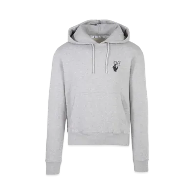 OFF-WHITE Degrade Arrow Over Hoodie "Grey"