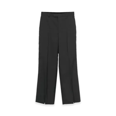 GUCCI Women's Graphite Wool Pant "Grey"