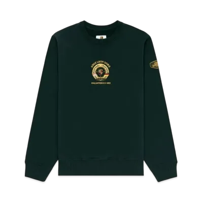 Aime Leon Dore x Porsche 993 Turbo Embroidered Crewneck Sweatshirt "Green"