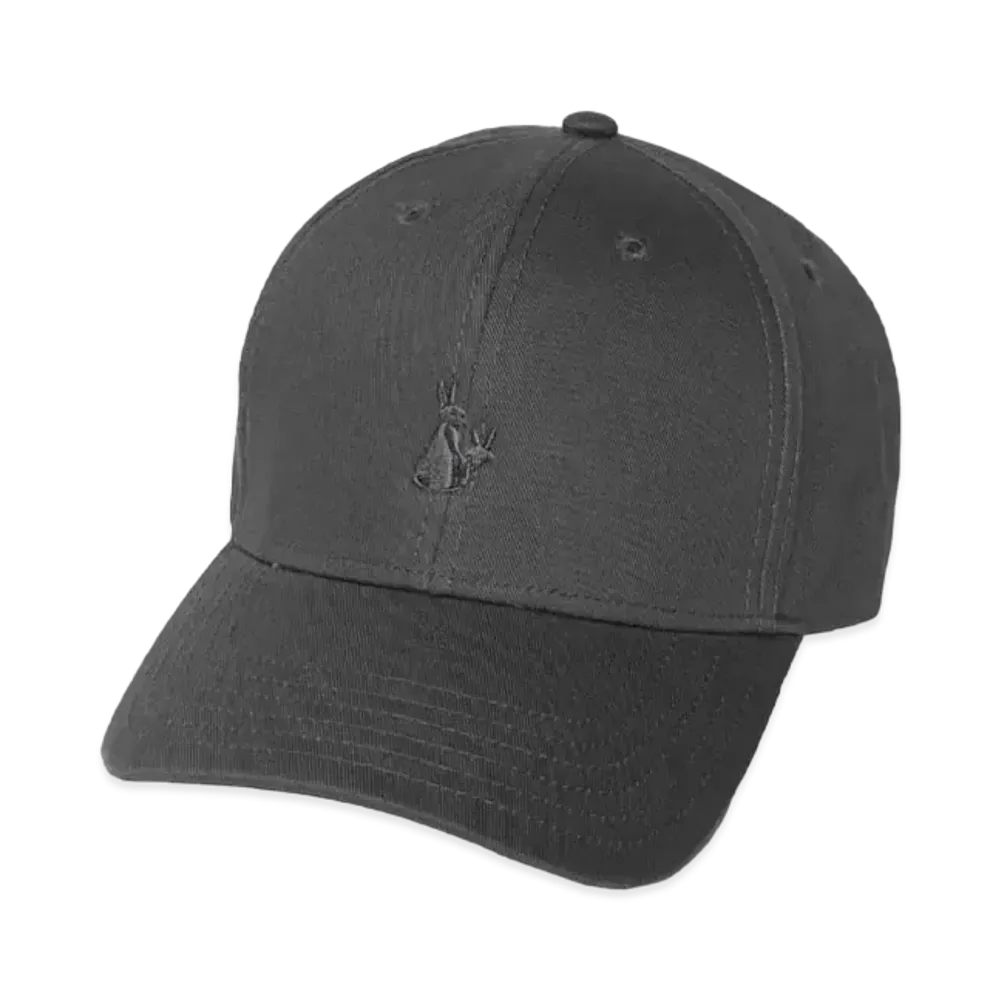 FR2 Rabbits Icon Six Panel Cap "Charcoal Gray"