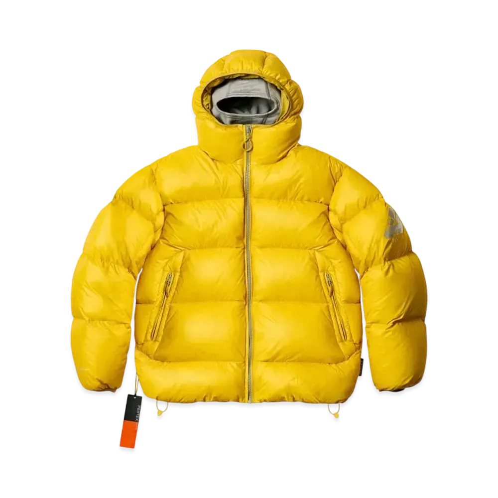 PALACE Pertex Opaque Balaclava Puffa "Yellow"