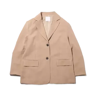 atmos pink Big Shoulder Jacket Tx "Beige"