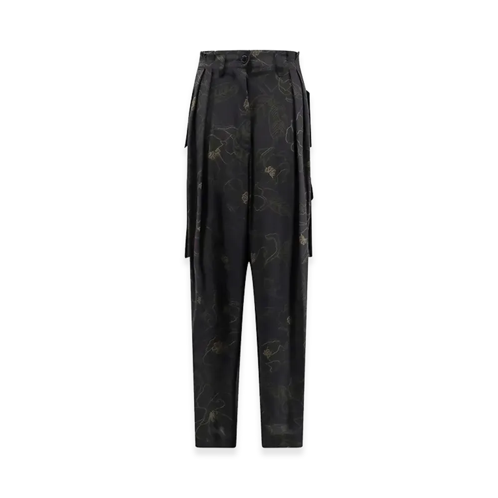 DRIES VAN NOTEN Women's Trousers "Black"