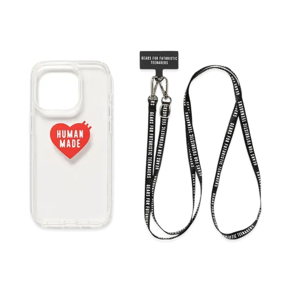 HUMAN MADE HM Iphone 15Pro Case "Black"