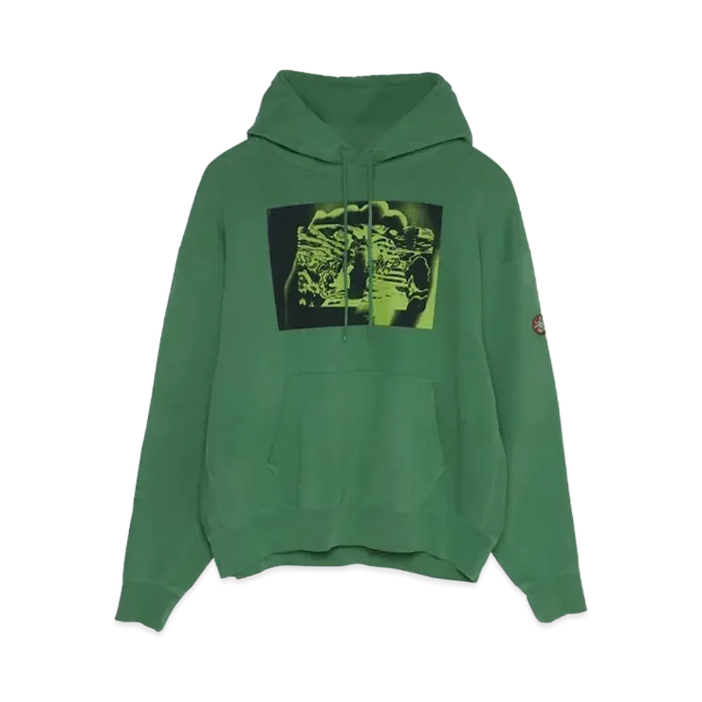 Cav Empt (C.E) TUT CARD HEAVY HOODY "Green"