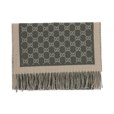 GUCCI Scarfs "Reseda/Beige"