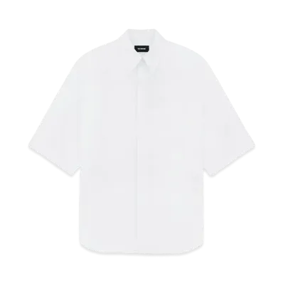 WE11DONE White 3/4-Sleeved Shirt "White"
