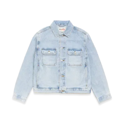 Stussy Denim Trucker Jacket "Light Wash Indigo"