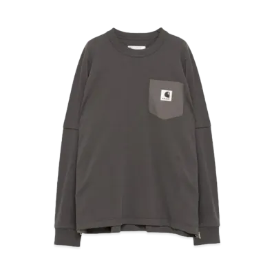 Carhartt WIP × sacai L/S T-Shirt "Gray"