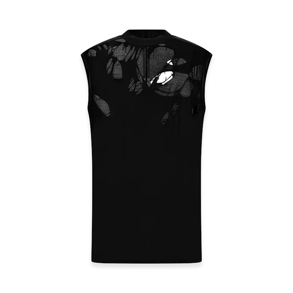 Rick Owens DRKSHDW Tarp T' Top "Black"