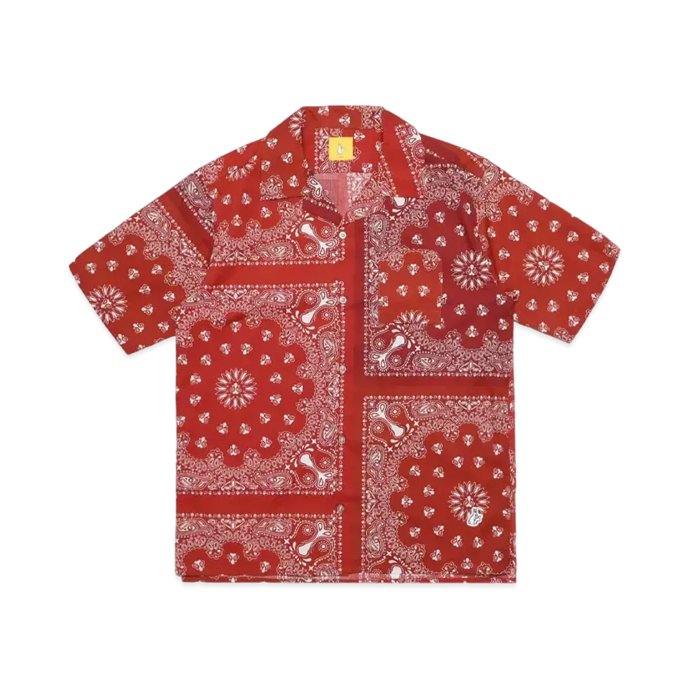 FR2 Paisley Shirt "Red"