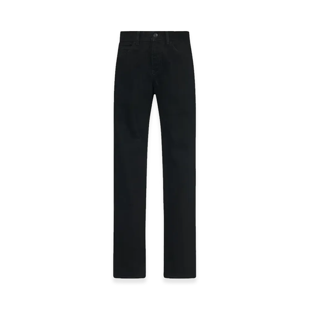 The Row Women's Carlyl Cotton Jeans "Black"