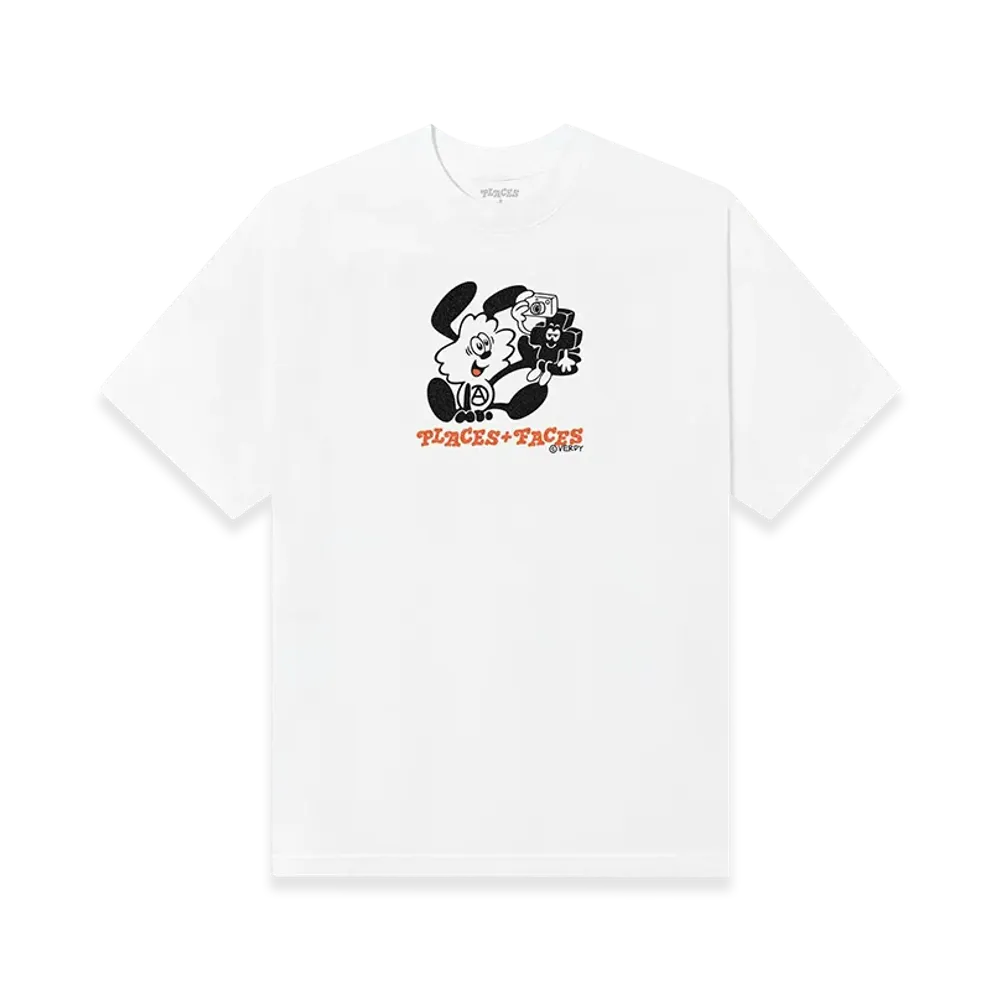 VERDY x PLACES + FACES T-Shirt "White"