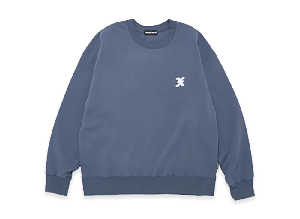 GOD SELECTION XXX Crew Neck Sweat Shirt GX-S26-CS-02 "Navy"