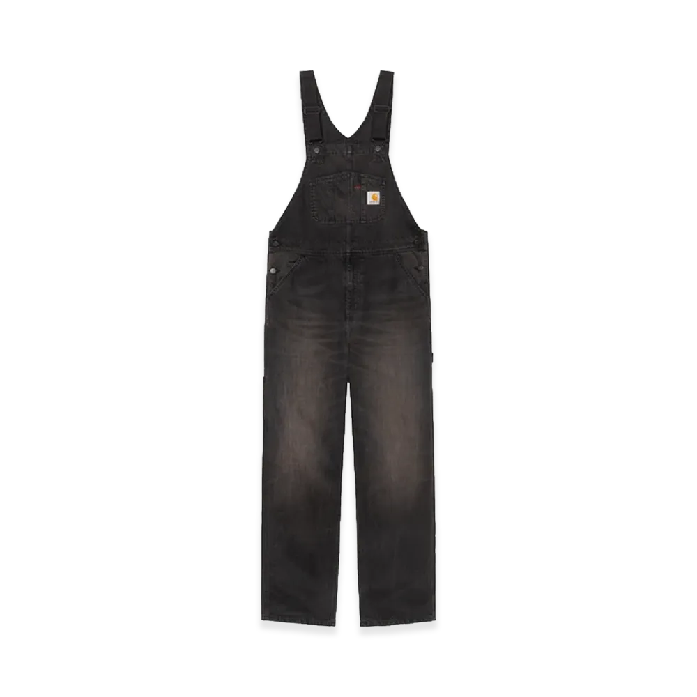 Carhartt WIP Bib Overall "Black Tobacco Used Wash"