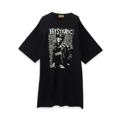 HYSTERIC GLAMOUR Wow Girl One Piece "Black"