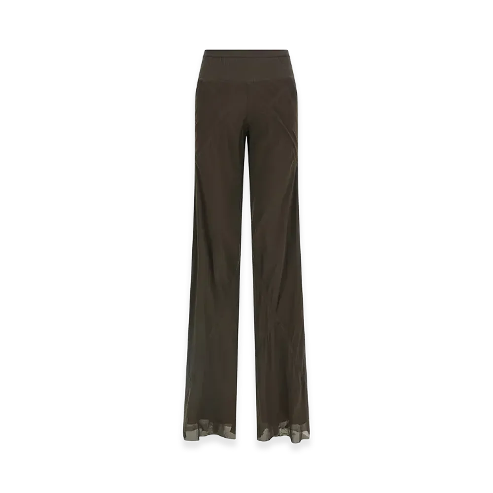Rick Owens Women's Bias' Pants "Brown"
