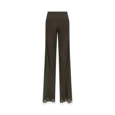 Rick Owens Women's Bias' Pants "Brown"