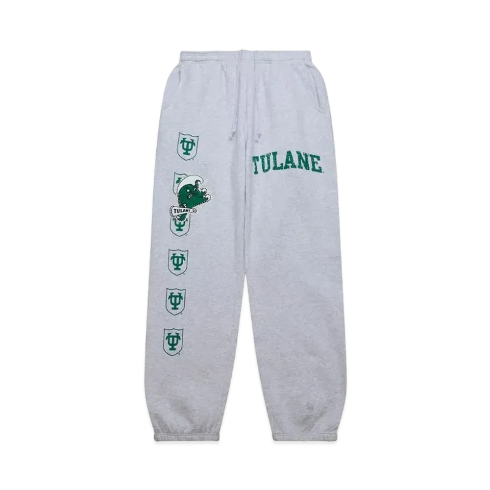 Travis Scott x M&N x Tulane University Sweats "Grey"