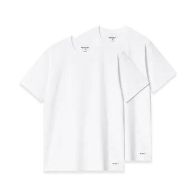 Carhartt WIP Standard Crew Neck T-Shirt "White/White"