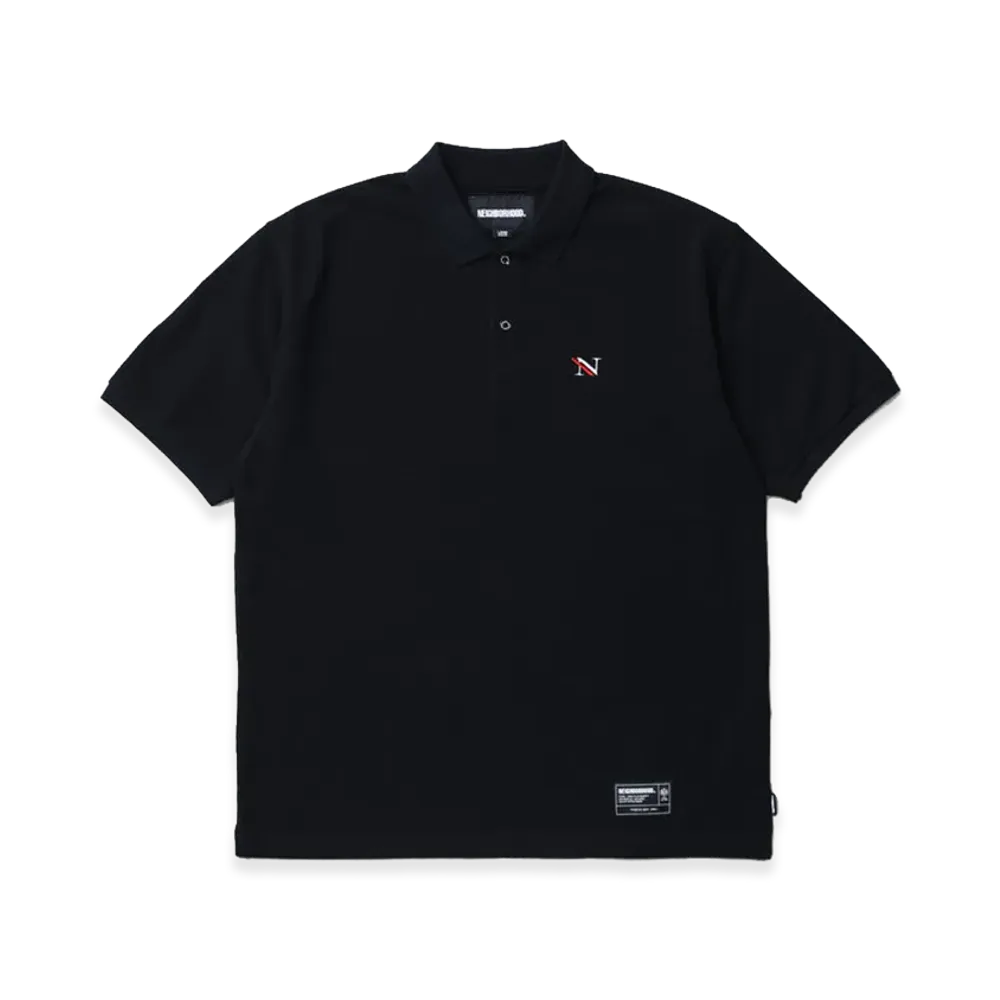 NEIGHBORHOOD Classic Polo SS "Black"